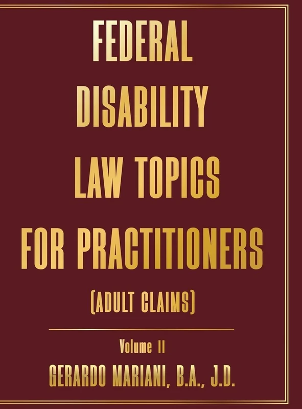 Federal Disability Law Topics for Practitioners: Volume II - Image 1