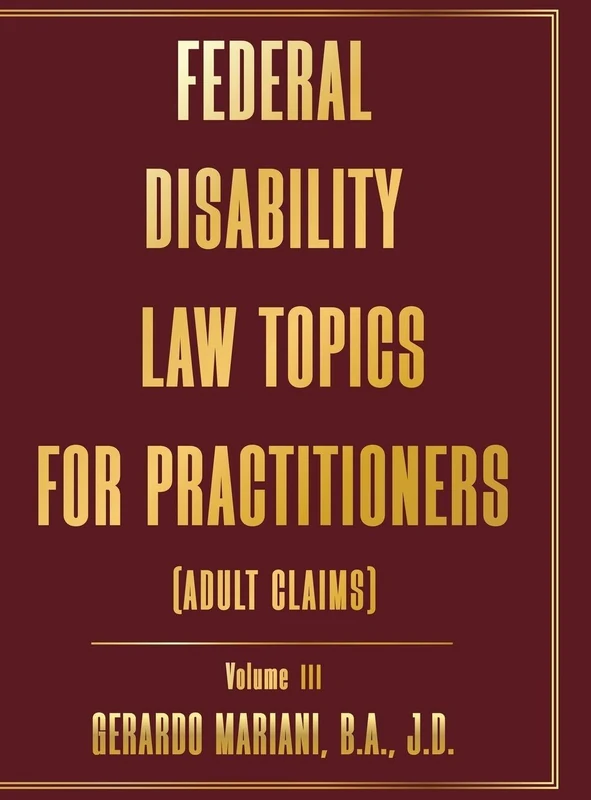 Federal Disability Law Topics for Practitioners: Volume III - Image 1