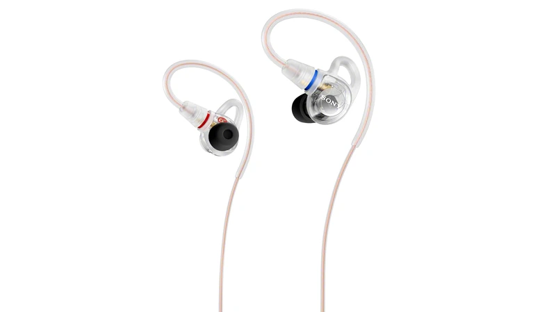 Sony IER-M500 Pro IEM Earphones Hi-Res Audio for Musicians Clear - Image 1