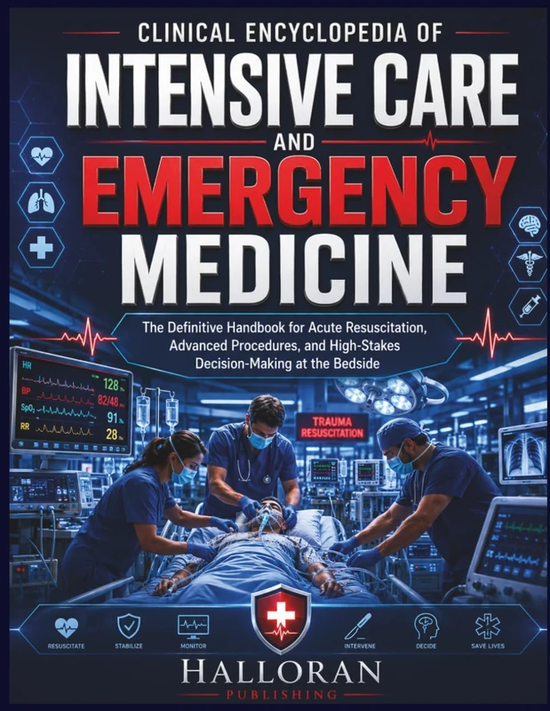 Clinical Encyclopedia of Intensive Care and Emergency Medicine: The Definitive Handbook for Acute Resuscitation, Advanced Procedures, and High-Stakes Decision-Making at the Bedside - Image 1