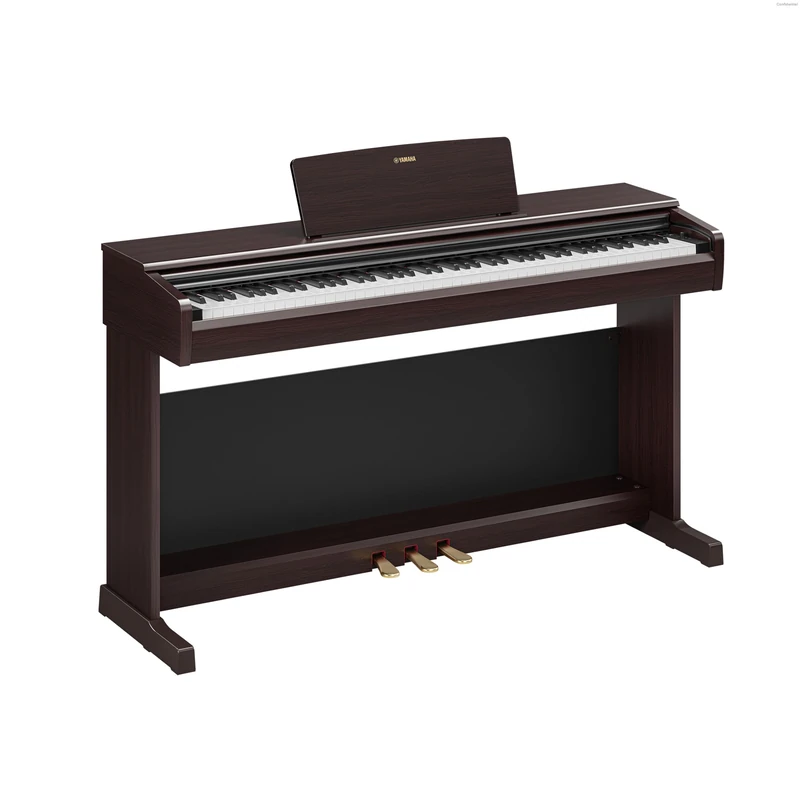 YAMAHA ARIUS YDP-146 Digital Piano – 88 Weighted Keys GHS Keyboard, CFX Concert Grand Voice, 8W Stereo Speakers, Bluetooth, 3 Pedals, Ideal for Home and Beginners – Rosewood