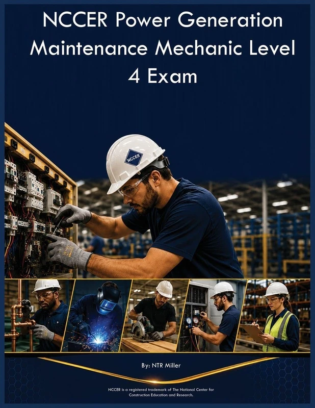NCCER Power Generation Maintenance Mechanic Level 4 Exam - Image 1
