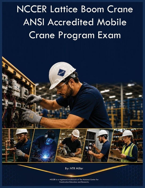 NCCER Lattice Boom Crane ANSI Accredited Mobile Crane Program Exam - Image 1