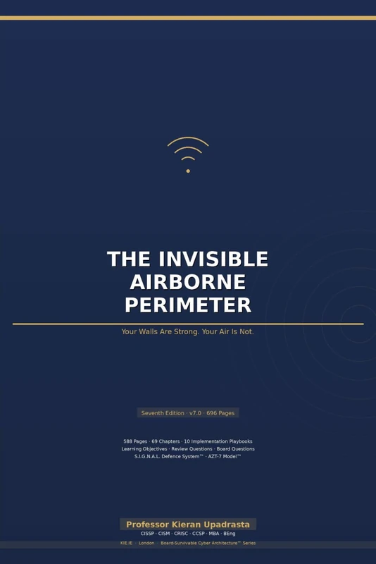 The Invisible Airborne Perimeter: The Complete Enterprise Wireless Security Programme — Evil Twin Defence, Zero Trust Architecture, NIS2 Compliance, and Board Governance - Image 1