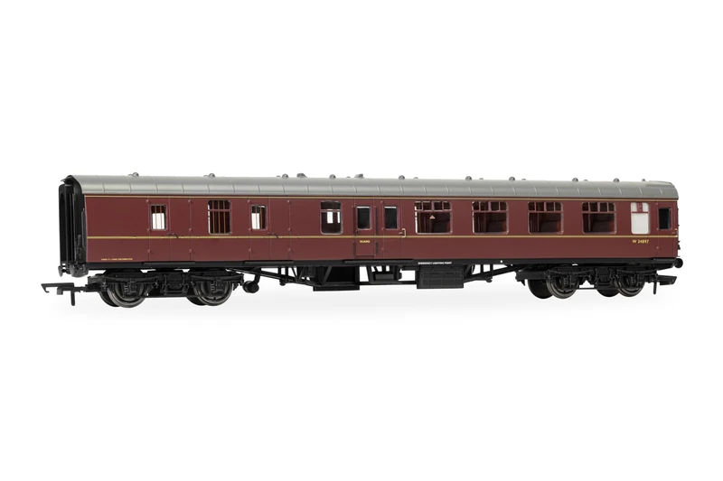 Hornby R40514 BR - WR - MK1 BSK W34897, Rolling Stock Coach, for ages 14+ - Image 1