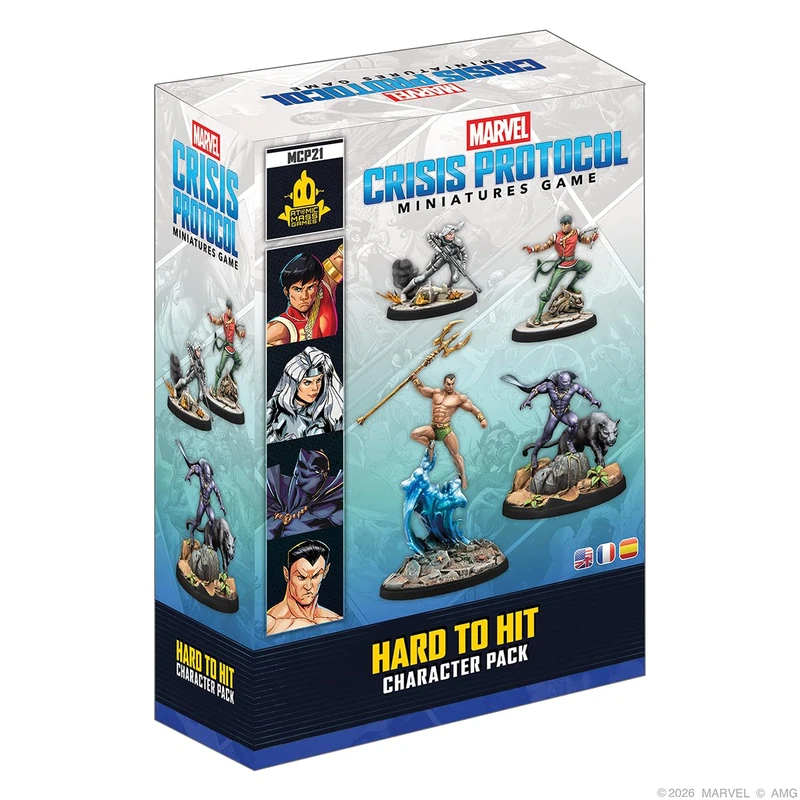 Asmodee | Marvel Crisis Protocol: Hard to Hit Character Pack | Ages 14+