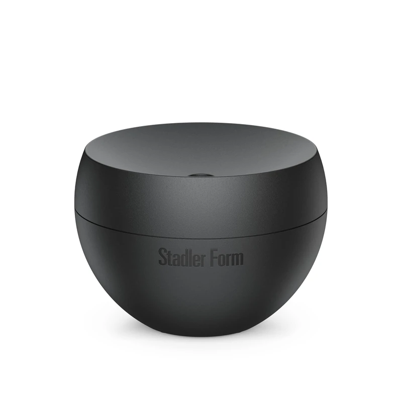 Stadler Form Wireless Aroma Diffuser Jasmine Mobile, Rechargeable Battery, Up to 6 Hours Use Time, Interval Mode, Essential Oils, Ultrasonic Aromatherapy Atomizer, Bedrooms and Living Rooms, Black