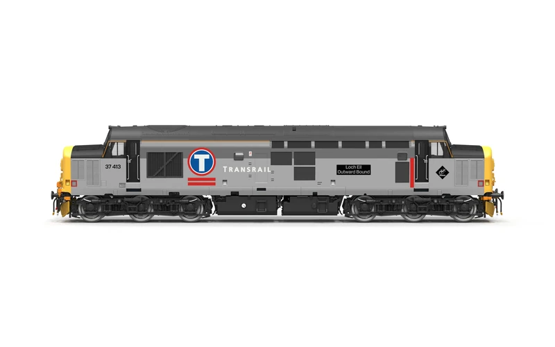 Hornby TT TT3044M Transrail Class 37 Loch Eil Outward Bound 37413, Railway Diesel Locomotive, for ages A14 - Image 1