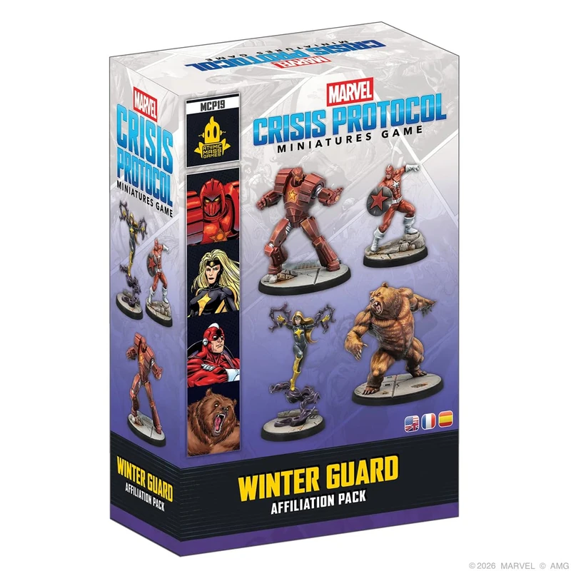 Asmodee | Marvel: Crisis Protocol - Winter Guard Affiliation Pack