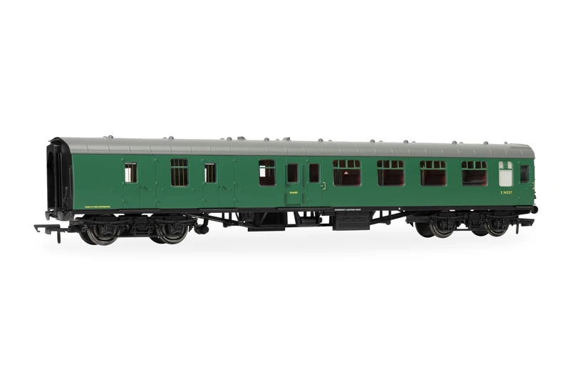 Hornby R40516 BR - SR - MK1 BSK S34257, Rolling Stock Coach, for ages 14+