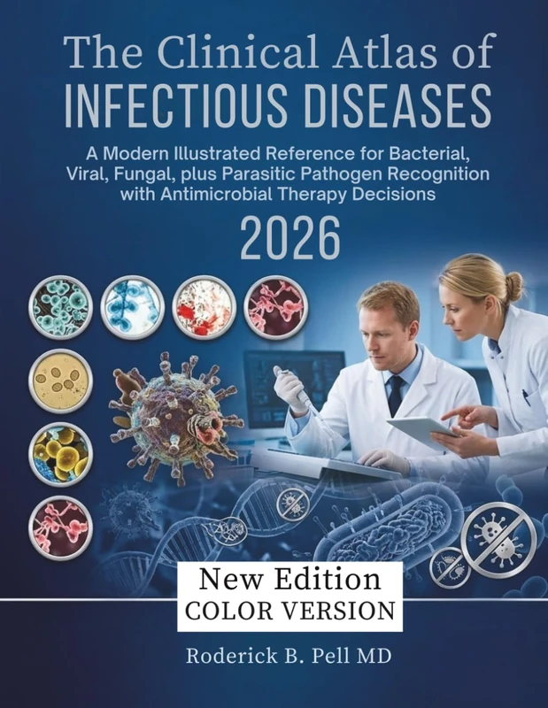 The Clinical Atlas of Infectious Diseases: A Modern Illustrated Reference for Bacterial, Viral, Fungal, plus Parasitic Pathogen Recognition with Antimicrobial Therapy Decisions