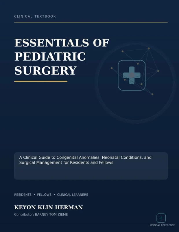 ESSENTIALS OF PEDIATRIC SURGERY: A Clinical Guide to Congenital Anomalies, Neonatal Conditions, and Surgical Management for Residents and Fellows - Image 1