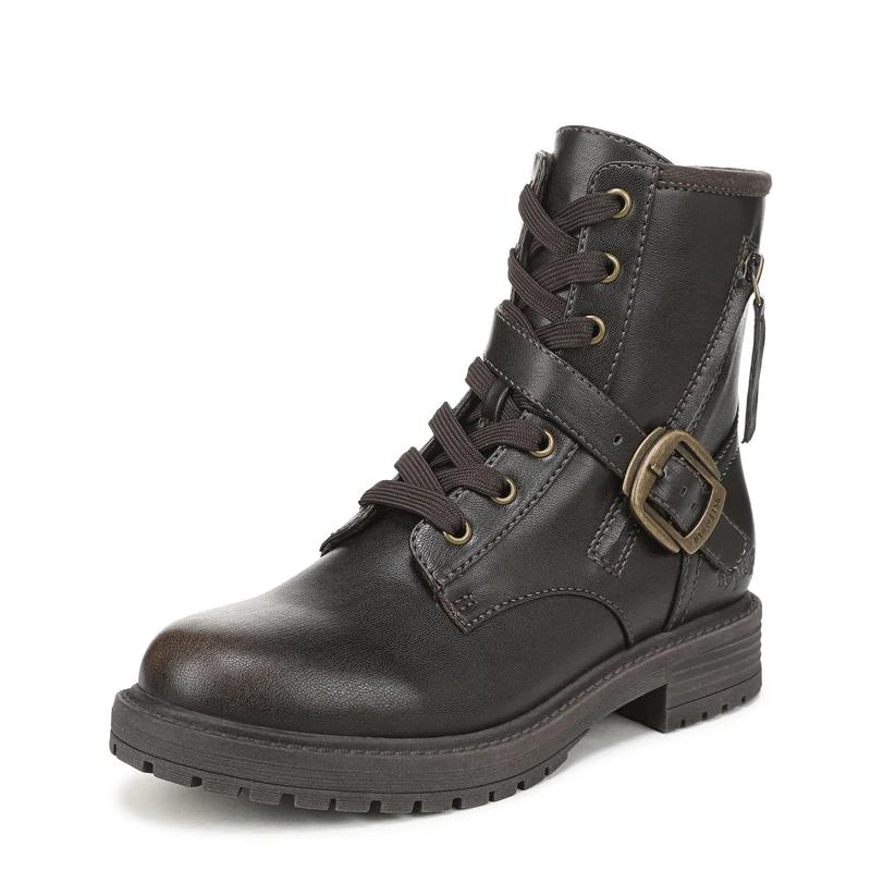 Blowfish Malibu Women Anderson Short Boot Chocolate 8 Uk Medium Fit