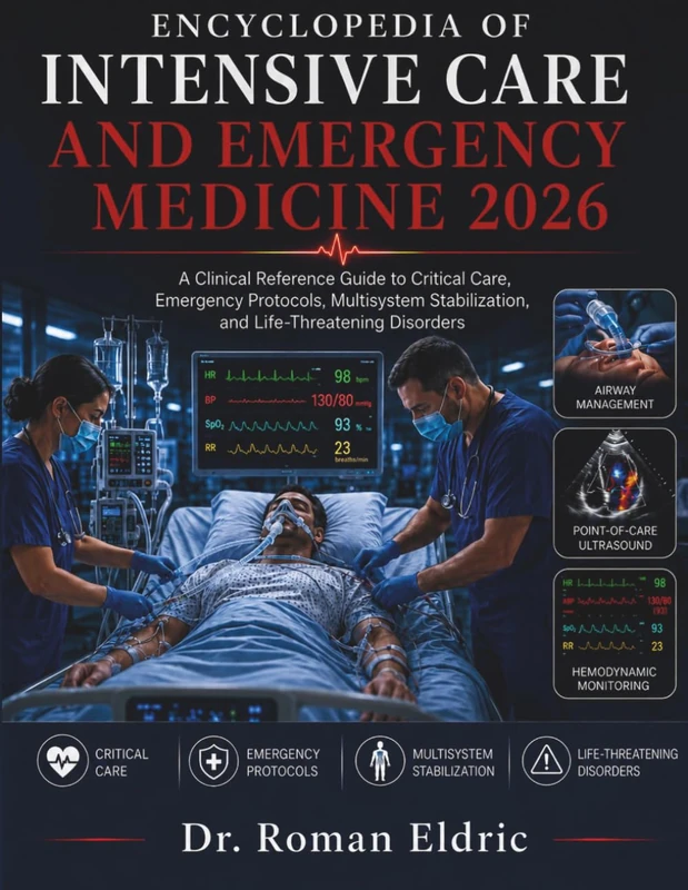 ENCYCLOPEDIA OF INTENSIVE CARE AND EMERGENCY MEDICINE 2026: A Clinical Reference Guide to Critical Care, Emergency Protocols, Multisystem Stabilization, and Life-Threatening Disorders - Image 1