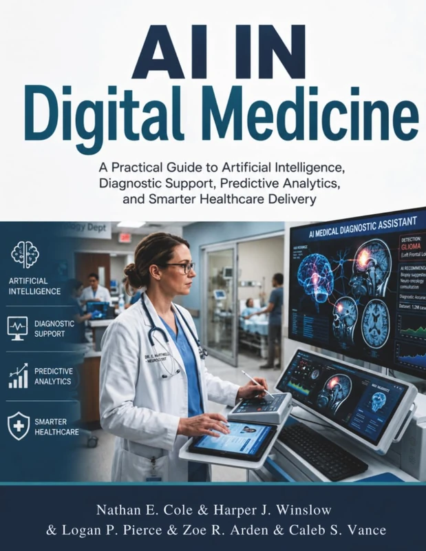 AI IN Digital Medicine: A Practical Guide to Artificial Intelligence, Diagnostic Support, Predictive Analytics, and Smarter Healthcare Delivery - Image 1