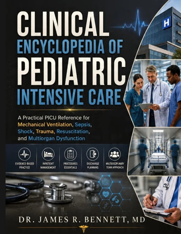 Clinical Encyclopedia of Pediatric Intensive Care: A Practical PICU Reference for Mechanical Ventilation, Sepsis, Shock, Trauma, Resuscitation, and Multiorgan Dysfunction.