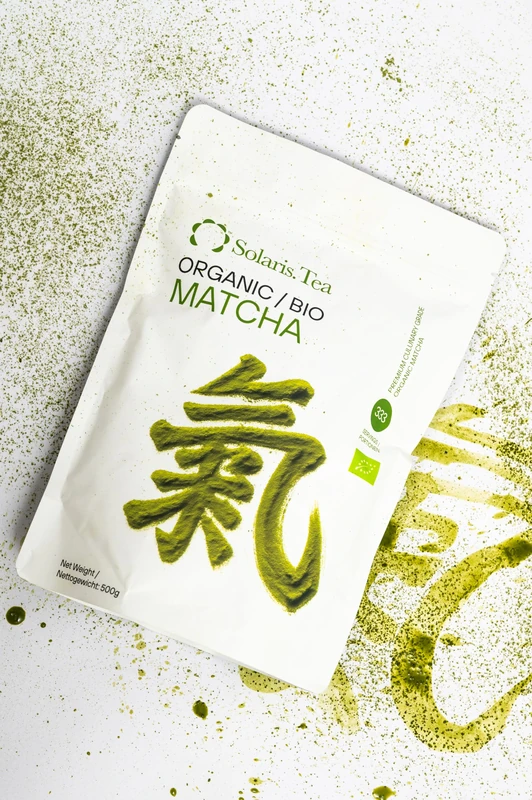 Solaris Tea Organic Matcha for Cooking, Baking and for Smoothies, 500g