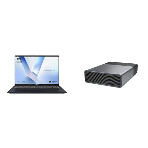 ASUS Vivobook 16 X1607QA CoPilot+ Laptop + Seagate One Touch USB-C