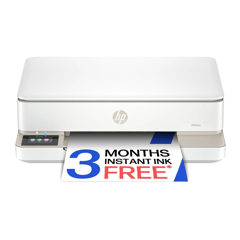 HP Envy 6120 All in One Printer | Perfect for Home | Colour | Wireless | Print, Scan & Copy | 3 Months of free Instant Ink | Easy Setup & Reliable Wi-Fi | White