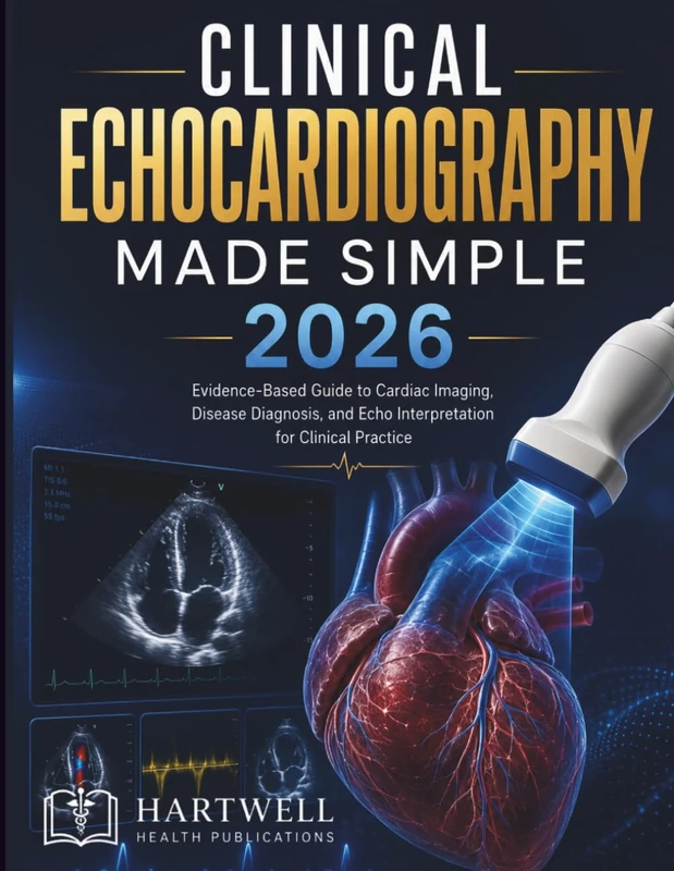 Clinical Echocardiography Made Simple 2026: Evidence-Based Guide to Cardiac Imaging, Disease Diagnosis, and Echo Interpretation for Clinical Practice