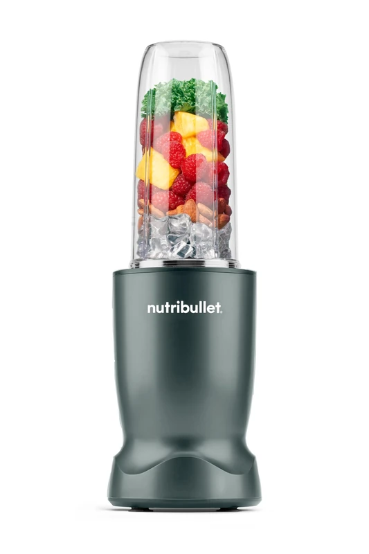 nutribullet Turbo Blender in Sage - Powerful 1000W Motor Base & Rapid Extractor Blade - Easily Blends Frozen Fruit, Nuts & Ice - With 700ml & 500ml Cup & Lid to Go - For Smoothies & Juices
