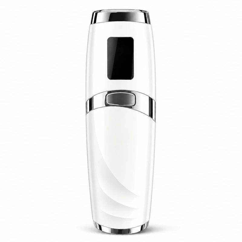 Mulbijeo IPL Epilator Pulsed Light PC Ergonomic Hair Remover for Women Body Painless Laser Epilator Long Lasting Results Home Hair Removal Machine for Face Armpits Bikini Legs, White - Image 1