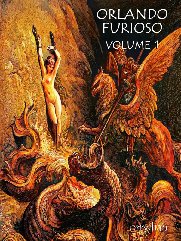 Orlando Furioso Volume 1: with illustrations by Gustave Doré recreated in colour - Image 1