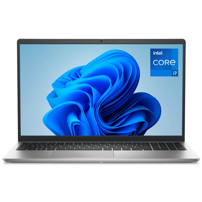 Dell 15 Laptop DC15250-15.6" FHD 120Hz Anti-Glare, Intel Core i7-1355U, 16GB RAM, 1 TB SSD, Intel UHD Graphics, Windows 11 Home, QWERTY UK, Silver (Power Adapter Sold Separately)