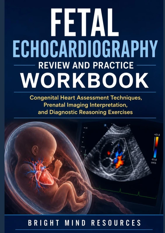 FETAL ECHOCARDIOGRAPHY REVIEW AND PRACTICE WORKBOOK: Congenital Heart Assessment Techniques, Prenatal Imaging Interpretation, and Diagnostic Reasoning Exercises