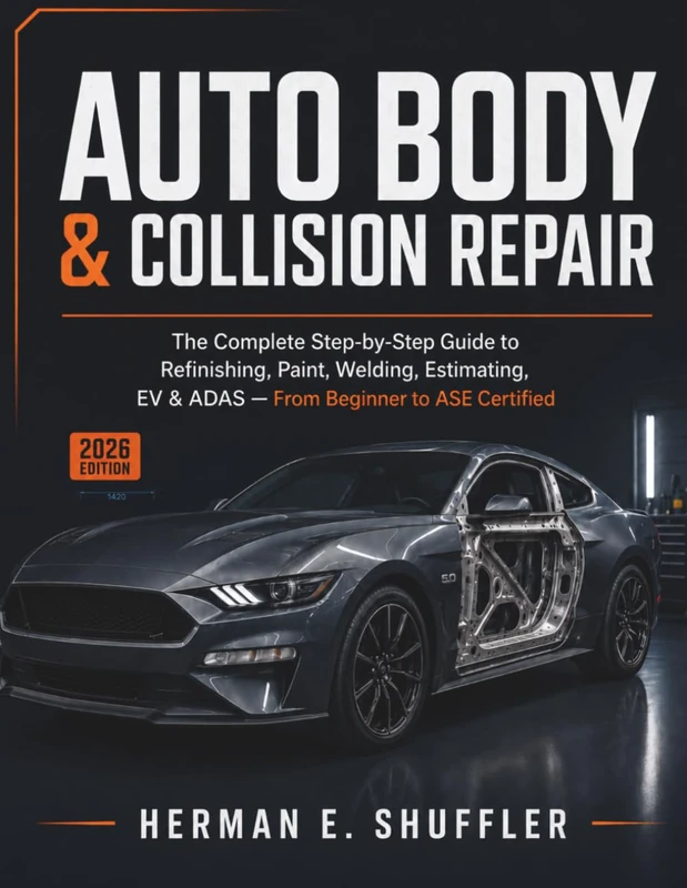 Auto Body & Collision Repair: The Complete Step-by-Step Guide to Refinishing, Paint, Welding, Estimating, EV & ADAS — From Beginner to ASE Certified