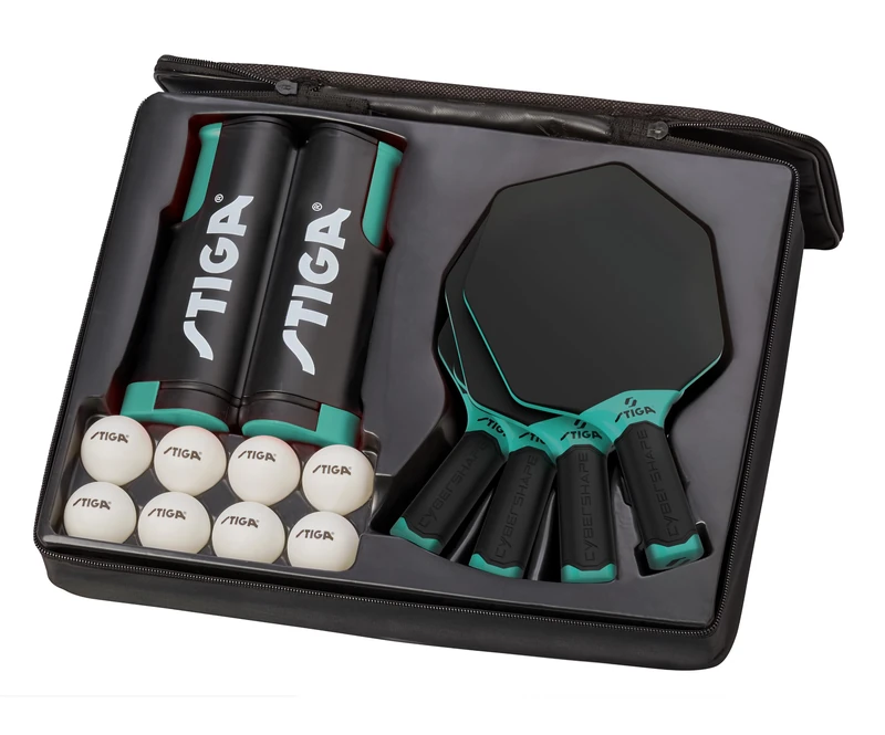 STIGA Cybershape Anywhere Table Tennis Set Indoor Outdoor