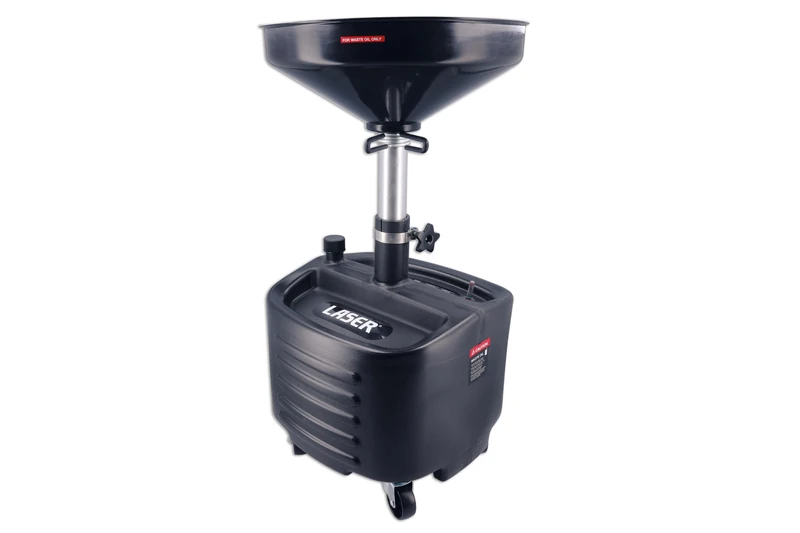 Laser 9392 Oil Drainer with Extending Catch Pan 30L