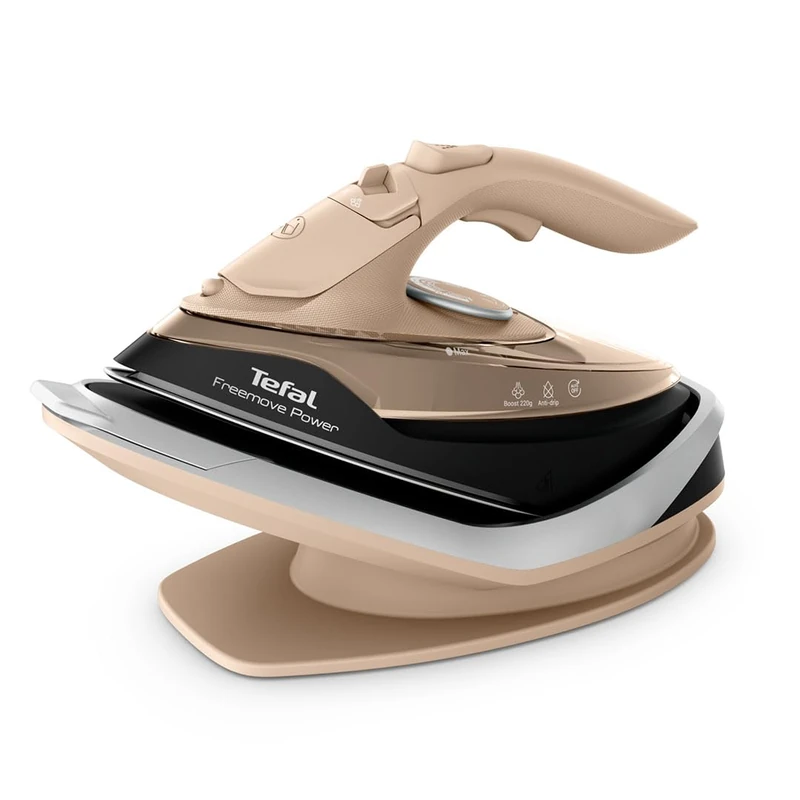 Tefal Freemove Power, Cordless Steam Iron, Fast Heat-Up, Lightweight, Quick Recharge, 40 g/min Steam Output, FV6676G0 - Image 1