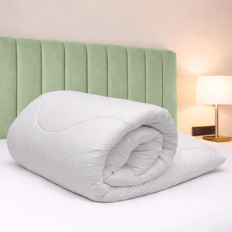 Bianca Fine Linens 180 Thread Count 100% Cotton Anti Allergy 4.5 tog King Duvet White - Image 1