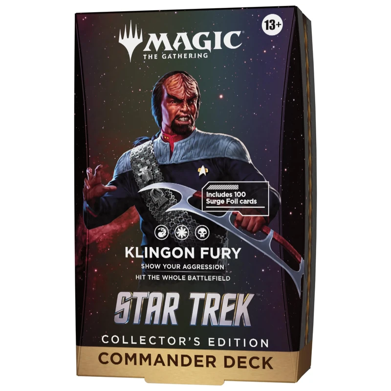 Magic: The Gathering | Star Trek Collector's Edition Commander Deck - Klingon Fury (English Version)