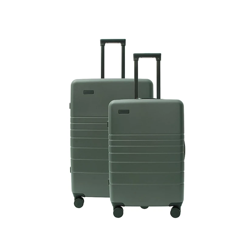 ETERNITIVE E3 Pro Suitcase Set 2-Piece M + L Hard Shell PC Olive