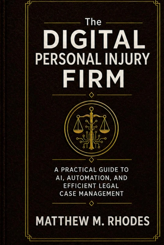 The Digital Personal Injury Firm: A Practical Guide to AI, Automation, and Efficient Legal Case Management (The Injury Playbook Series)
