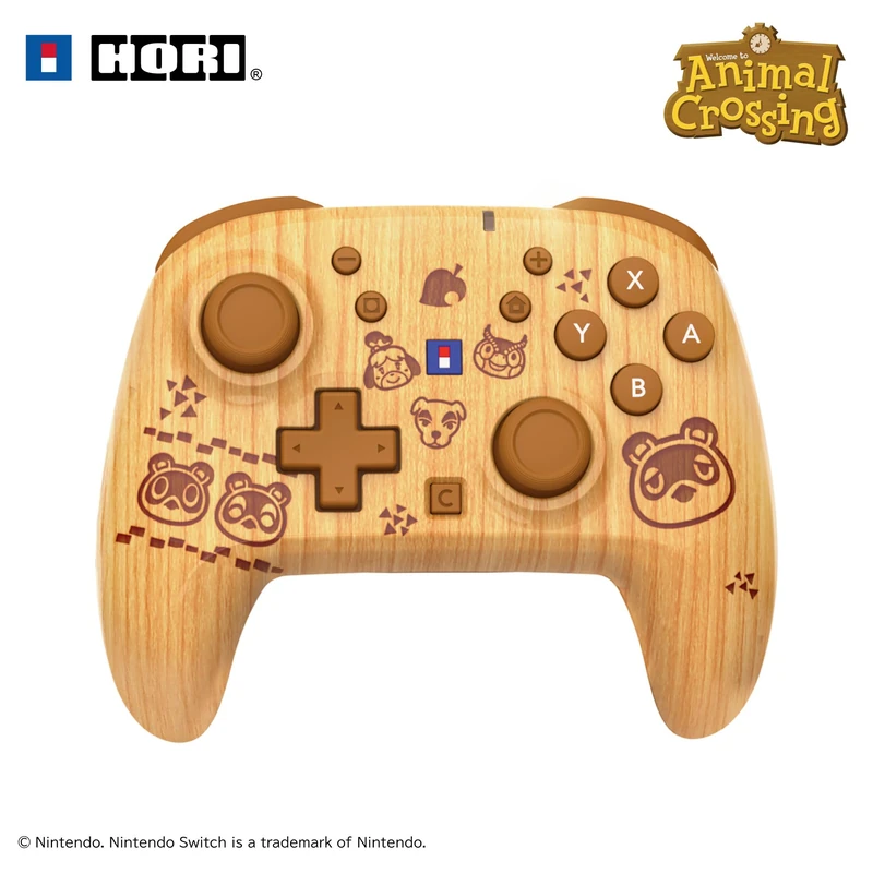 Wireless HORIPAD Turbo for Nintendo Switch 2 (Wood Brown)
