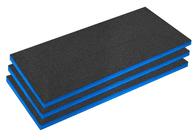 Sealey Easy Peel Shadow Foam® 50mm Blue/Black - Pack of 3 - SFPK50B