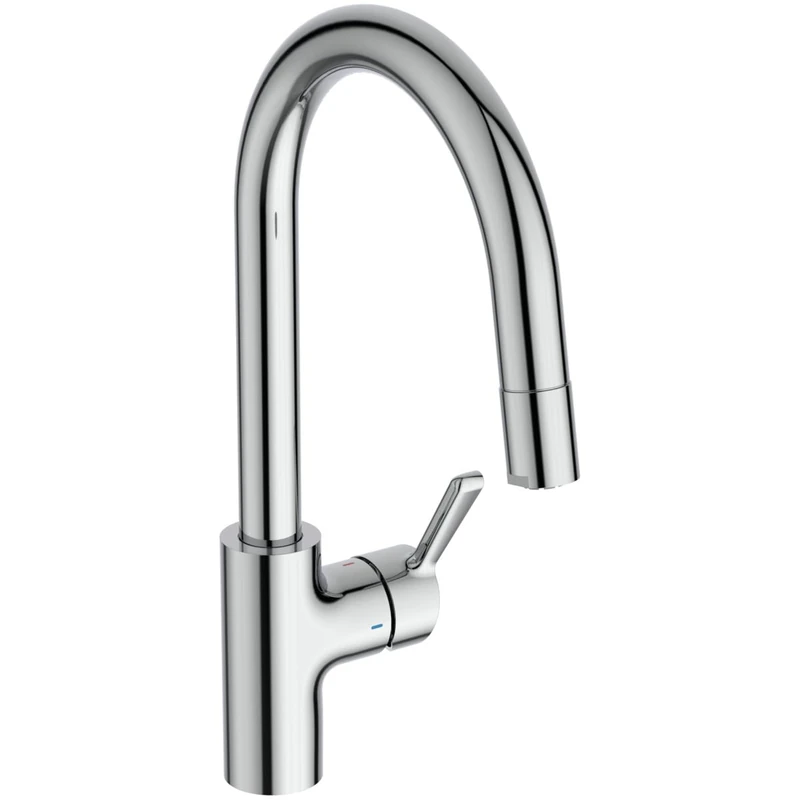 Ideal Standard Ceralife Kitchen Faucet, High Spout, Low Pressure - Chrome