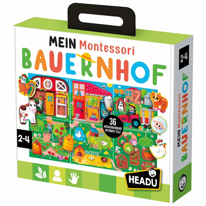 Headu My Montessori Farm Educational Game for Toddlers from 2 Years
