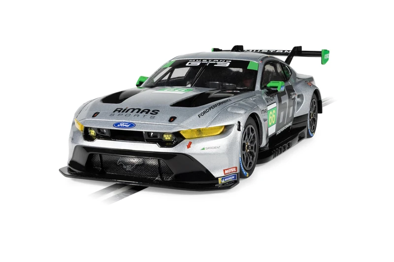 Scalextric Superslot H4662 Ford Mustang GT3 - Daytona 2025, Gradient Racing - Slot Cars - World Sport Champ/Endurance, for ages 8+ - Image 1