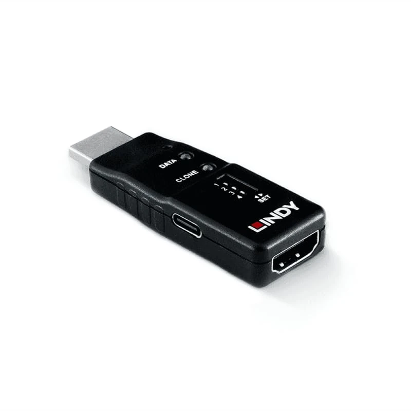 LINDY HDMI 8K60 EDID Feeder, HDMI Male to Female - Image 1