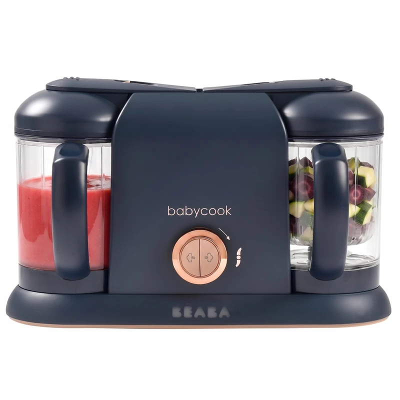 BÉABA Babycook Duo 4-in-1 Baby Food Blender & Processor Night Blue UK Plug - Image 1