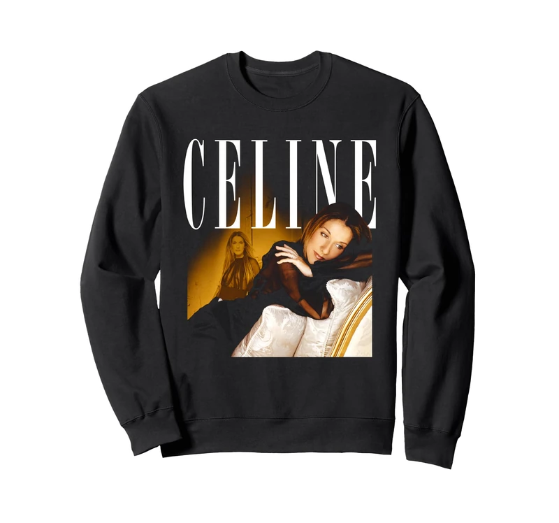 Official Celine Dion Photo Homage Sweatshirt