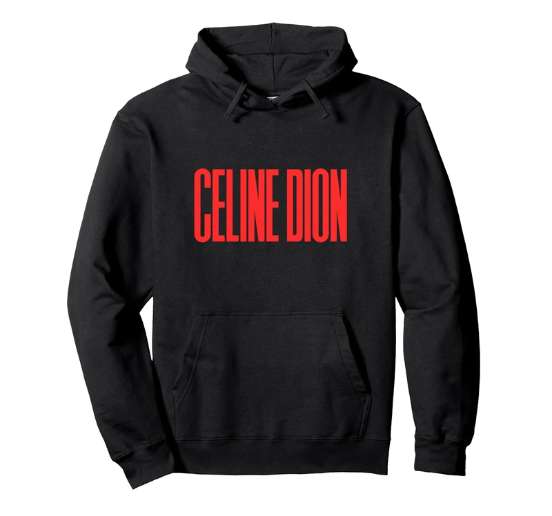 Official Celine Dion Filmstrip Pullover Hoodie