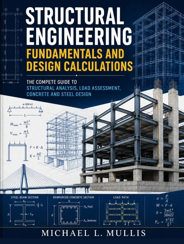 Structural Engineering Fundamentals and Design Calculations: The Complete Guide to Infrastructure Analysis, Load Assessment, Concrete and Steel Design
