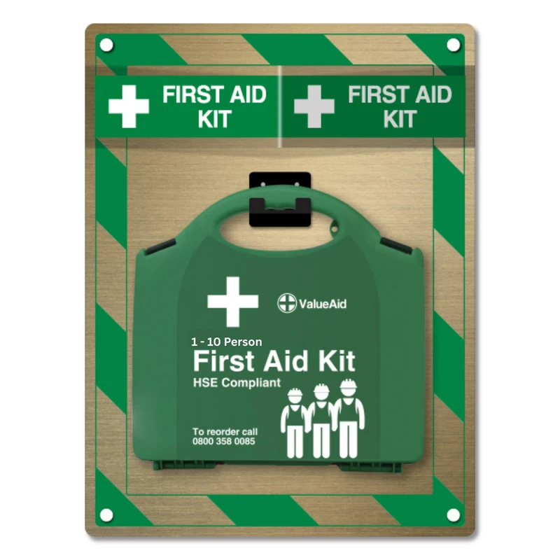 Premium First Aid Point - Gold - 1-10 Person Kit