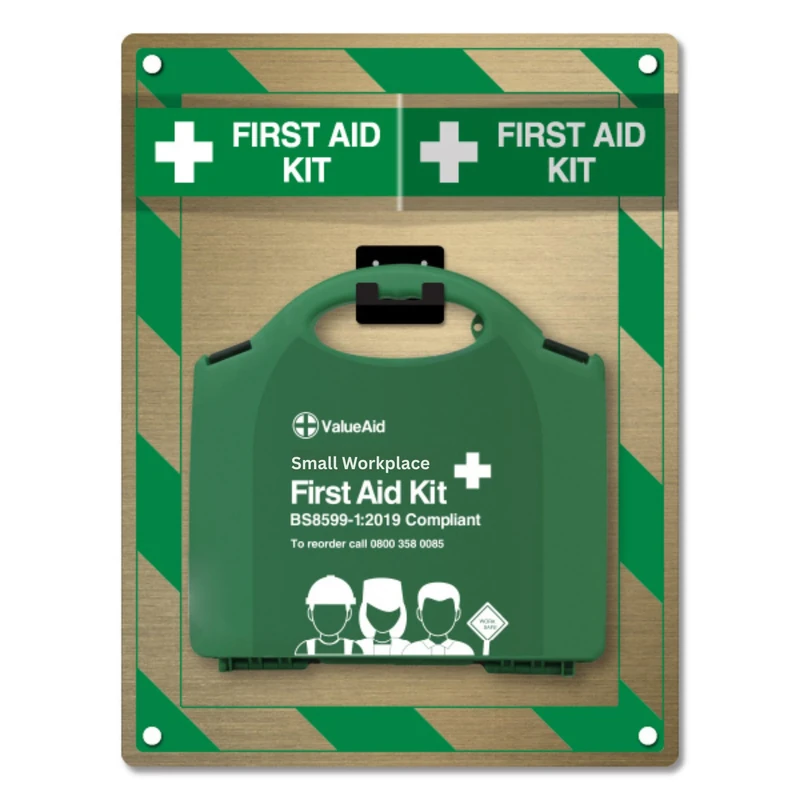 Premium First Aid Point - Gold - Small BS8599-1 Contents - Image 1