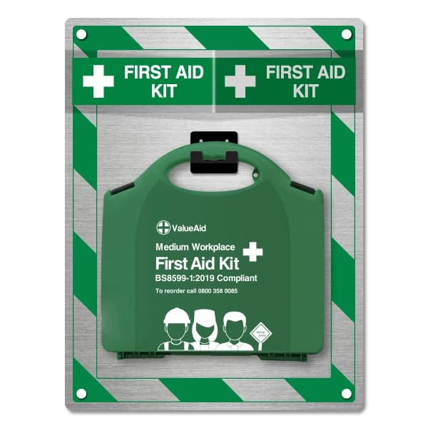 Premium First Aid Point - Silver - Medium BS8599-1 Contents